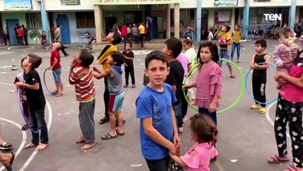 طفلة فلسطينية تخطف القلوب وهي بتحكي عن خوفها من القصف والصواريخ