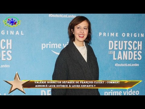 Valérie Bonneton séparée de François Cluzet : comment annoncé leur divorce à leurs enfants ?