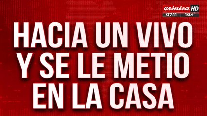 Violencia extrema: su pareja la molió a golpes mientras hacía una transmisión en vivo