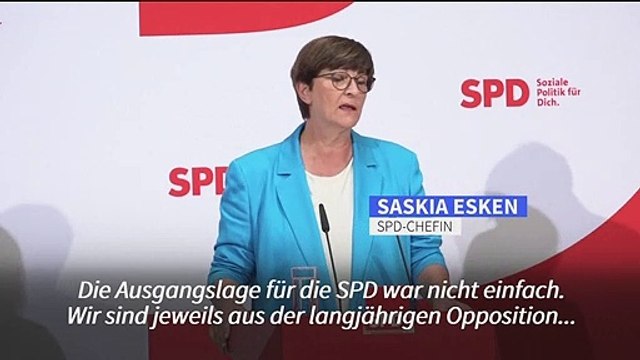 SPD-Chefin: AfD ist Gefahr für den Wohlstand in Deutschland
