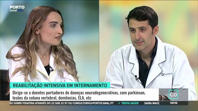 Consultório – Dra. Vanessa Roque, Médica especialista em Medicina Física e de Reabilitação no Grupo Trofa Saúde, e Dr. Manuel Mendes Gomes, Médico especialista em Medicina Interna no Grupo Trofa Saúde (parte 1)