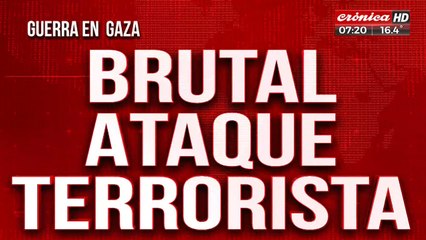 Brutal ataque a Israel: Hamas volvió a sembrar el terror