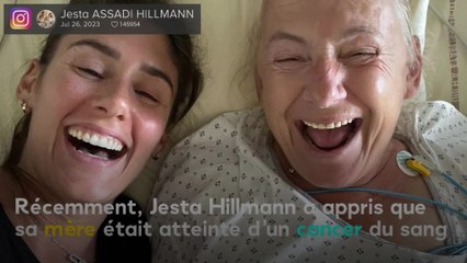 VOICI : "Pourquoi tu ne perds pas tes cheveux" : la mère de Jesta Hillmann, atteinte d’un cancer du sang, se confie sur sa chimiothérapie (1)