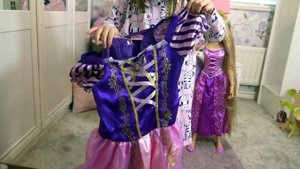 estida de Rapunzel - Princesa Rapunzel Disney