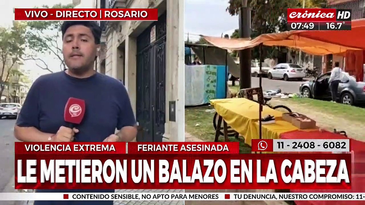 Rosario sangrienta: bajaron de un auto y la acribillaron a plena luz del día