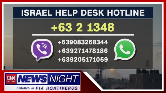 Gobyerno handang ilikas ang mga Pilipino sa Israel | News Night