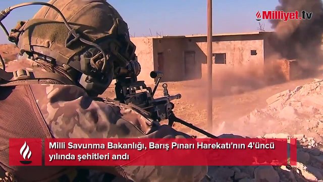 Milli Savunma Bakanlığı, Barış Pınarı Harekatı'nın 4'üncü yılında şehitleri andı