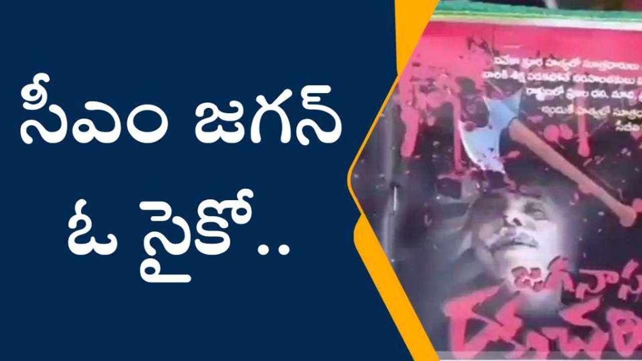 విశాఖ జిల్లా: ‘‘సీఎం జగన్ ఓ సైకో’’