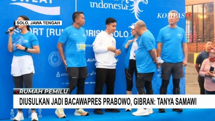 Begini Kata Gibran Usai Samawi Usulkan Dirinya Dampingi Prabowo Subianto di Pilpres 2024