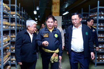 รมต.เกษตรฯ ลุย Gene Bank เพื่อเพิ่มศักยภาพพัฒนาปรับปรุงพันธุ์ข้าว