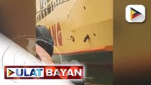 11 tripulante ng MV Filipinas Surigao del Norte, nilapatan ng lunas nang mahirapang huminga sa tumagas na liquid chlorine