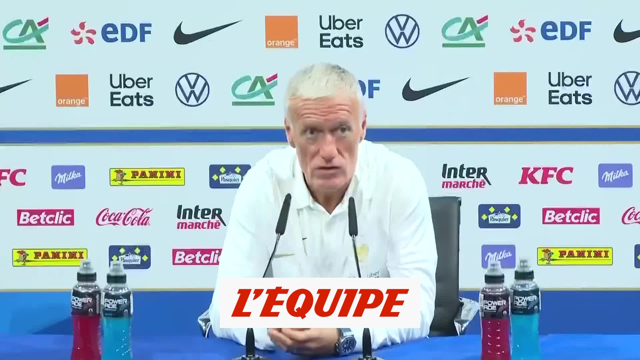 Deschamps : « Je suis attristé pour Paul Pogba » - Foot - Qualif. Euro - Bleus