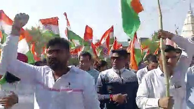 तिरंगा मैराथन दौड़ के जरिए दिया मतदाता जागरूकता का संदेश