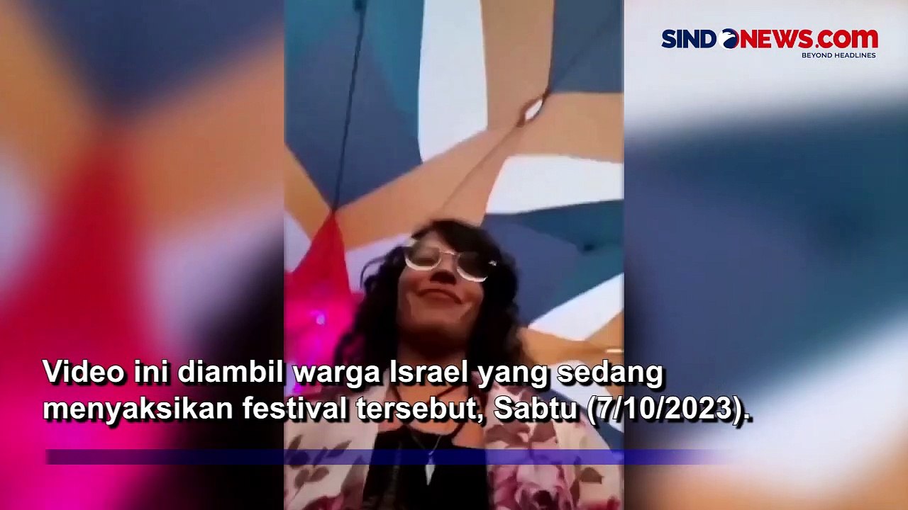 Mencekam! Detik-Detik Serangan Brigade Al-Qassam Hamas di Festival Musik