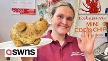 Chip shop finds massive potato - enough for two whole portions