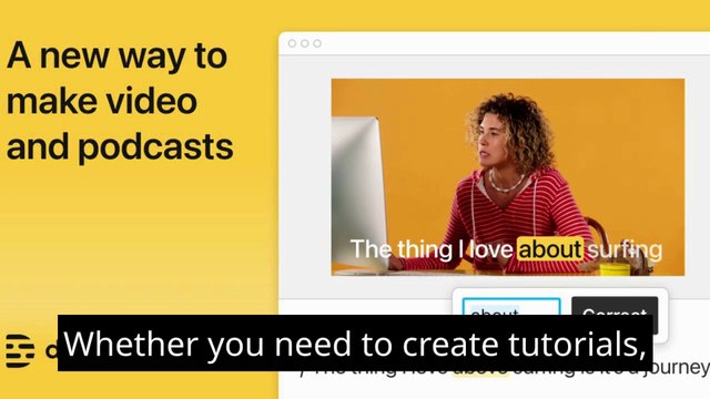 Descript Transforming Video and Podcast Editing - Your All-in-One Creative Hub