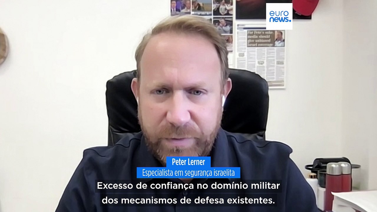 "Foi obviamente um erro, um grande erro de cálculo" dos serviços secretos de Israel