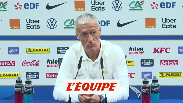 Deschamps : « J'ai le choix dans la qualité » - Foot - Qualif. Euro - Bleus
