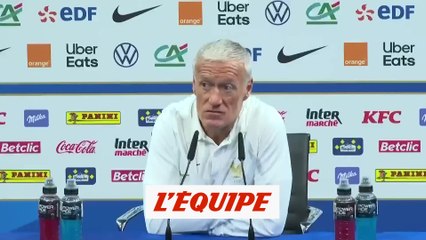 Download Video: Deschamps : « Malo Gusto possède un bon potentiel » - Foot - Qualif. Euro - Bleus