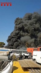 Incendio en Montcada i Reixac