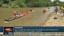 Panama: Authorities rescue 500 irregular migrants abandoned in the Darien jungle