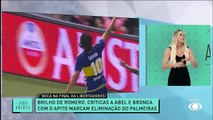 Denilson critica Abel Ferreira por descer ao vestiário após eliminação do Palmeiras: “Não é certo”