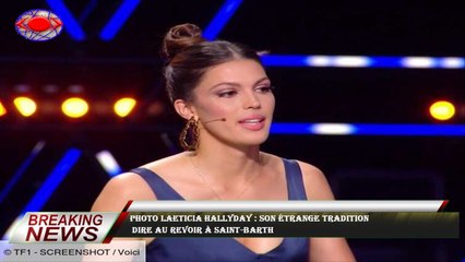 PHOTO Laeticia Hallyday : son étrange tradition  dire au revoir à Saint-Barth