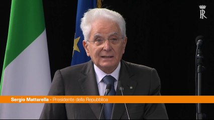 Vajont, Mattarella "L'uomo non deve essere nemico della natura"