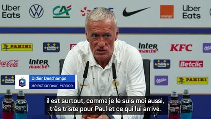 Bleus - Deschamps “attristé” par le cas Pogba