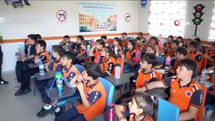 Şahinbeyli öğrencilere trafik eğitimi