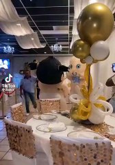 Sa baby shower dégénère et 2 personnes déguisées en bébé finissent par se battre (Vidéo) !