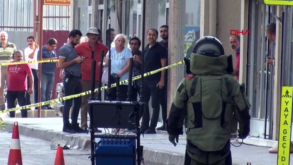 Adana Valiliği'nin Ek Binasında Siyah Pazar Çantası Paniği