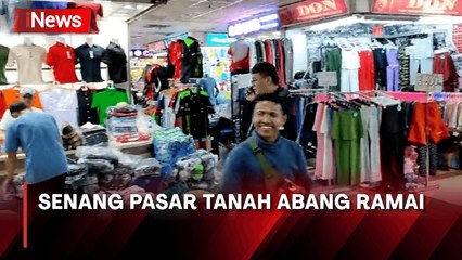 Pedagang Senang Pasar Tanah Abang Ramai setelah TikTok Shop Ditutup
