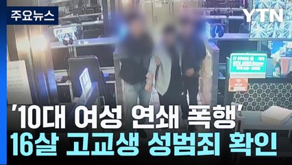 10대 여성 3명 연쇄 폭행한 고교생 구속...성범죄도 확인 / YTN