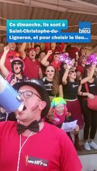 Les "Superkopters" mettent l'ambiance dans des petits matchs de football en Vendée