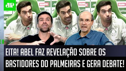 "OLHA AÍ! ELE EXPÔS! O Abel REVELOU que..." Declaração sobre BASTIDORES do Palmeiras PROVOCA DEBATE!