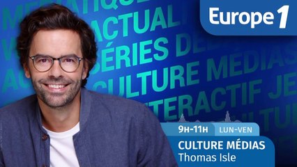 Bruno Guillon dans "Culture médias" ce lundi 9 octobre 2023.