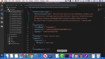 Final touches and publishing (Legacy) - Tweaking the Azure deployment