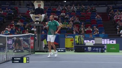 Shanghai - Alcaraz a dû s'employer face à Evans