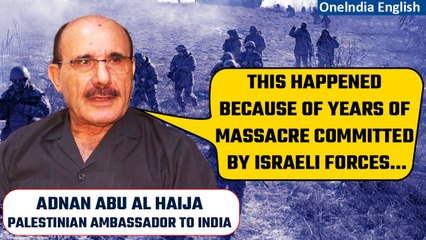 Video herunterladen: Israel Palestine Conflict | Palestinian Ambassador to India Adnan Abu Al Haija reacts | OneIndia