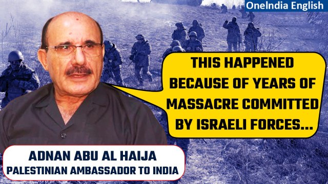 Israel Palestine Conflict | Palestinian Ambassador to India Adnan Abu Al Haija reacts | OneIndia