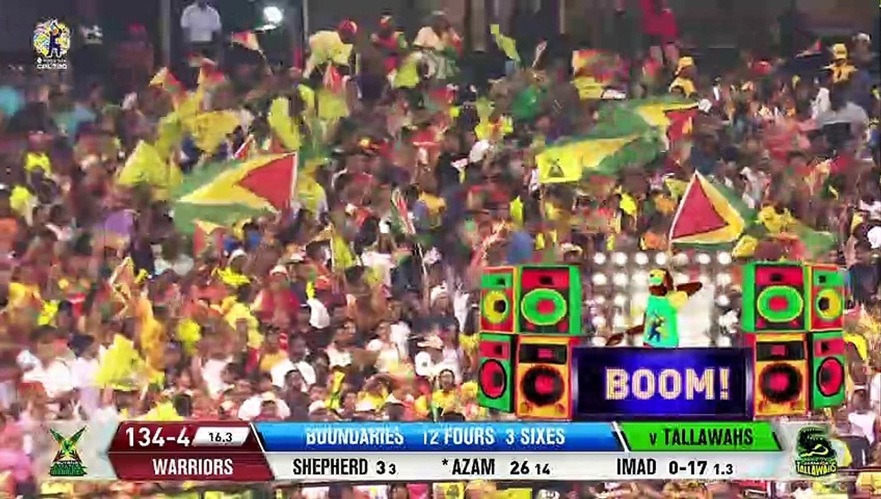 Azam Khan FIRES the Warriors into the Final! - CPL 2023_2