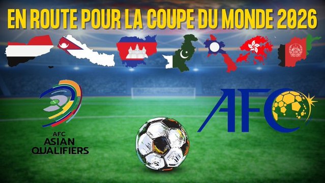 Le début des qualifications à la CDM 2026 (zone Asie) !