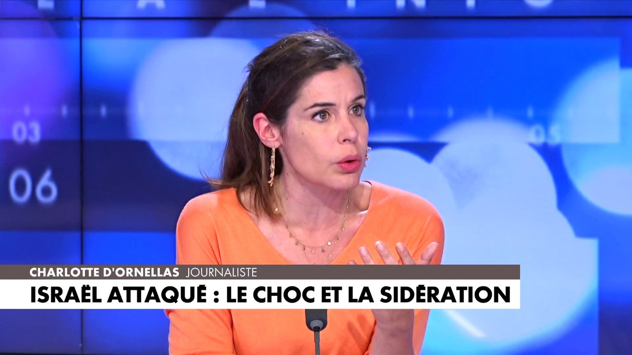 Charlotte D’Ornellas : «Personne n’a vu venir cette attaque du Hamas»
