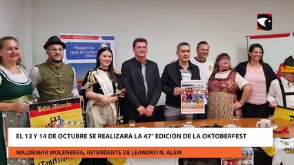 El 13 y 14 de octubre se realizará la 47° edición de la Oktoberfest