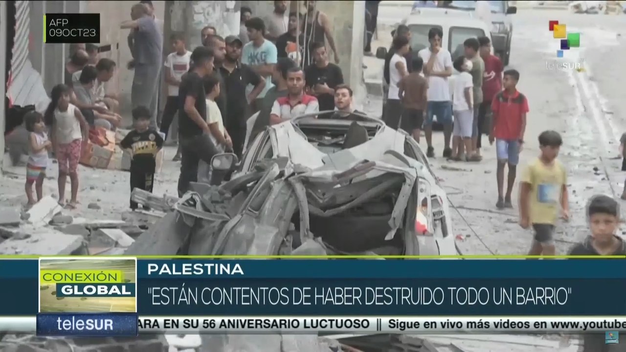 Conexión Global 09-10: Asedio israelí sobre Franja de Gaza deja centenares de muertos y miles de heridos
