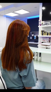 coiffeur coloriste aix en provence cheveux chatain vers roux