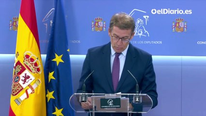 Feijóo: "Me preocupa la posición de buena parte de los socios del gobierno, incluido Sumar”