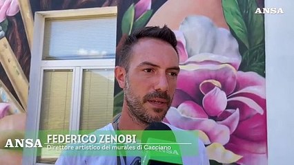 Cacciano, il borgo dei murales artistici