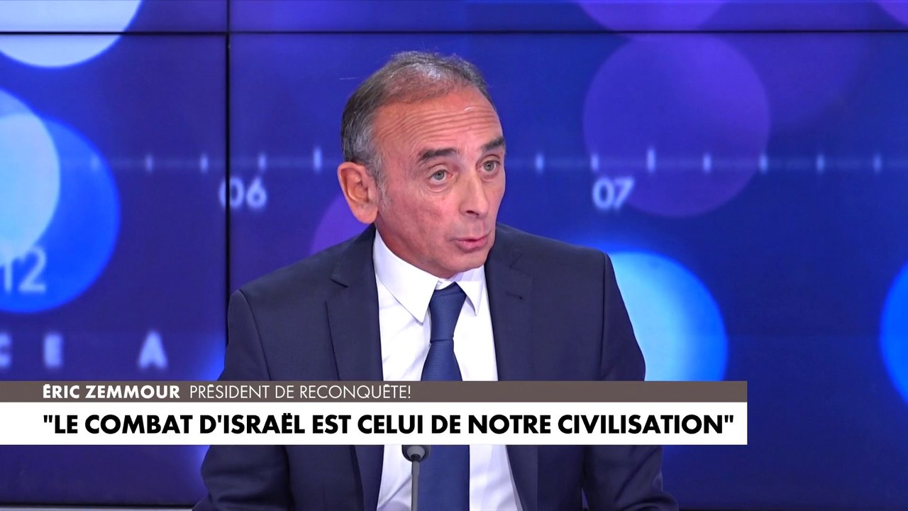 Eric Zemmour : «Il n’est pas nécessaire d’être juif pour se sentir ému et solidaire de ce qui arrive aux Israéliens »